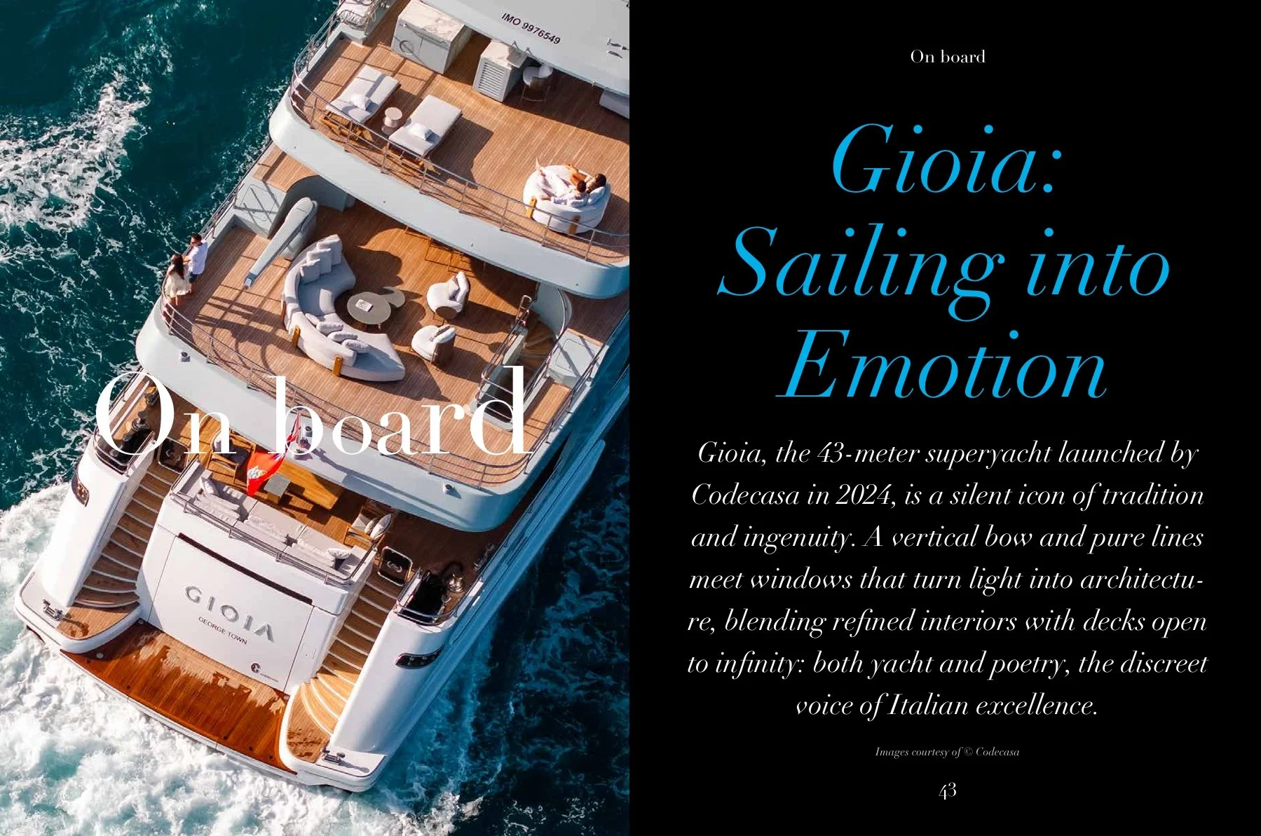 M.Y GIOIA – SUPERYACHTONE